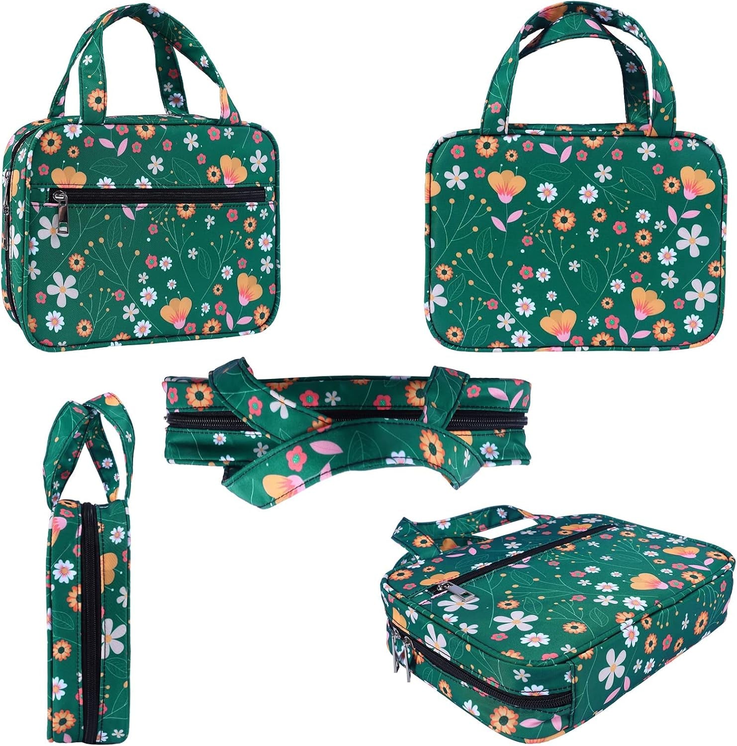 Bible Covers for Women, Second-Generation Bible Case with Long Handle and Multilayer Storage, Easy to Carrying of Bible Cover, Christian Gifts for Women and Kids, Church Bible Bag for Bible Study