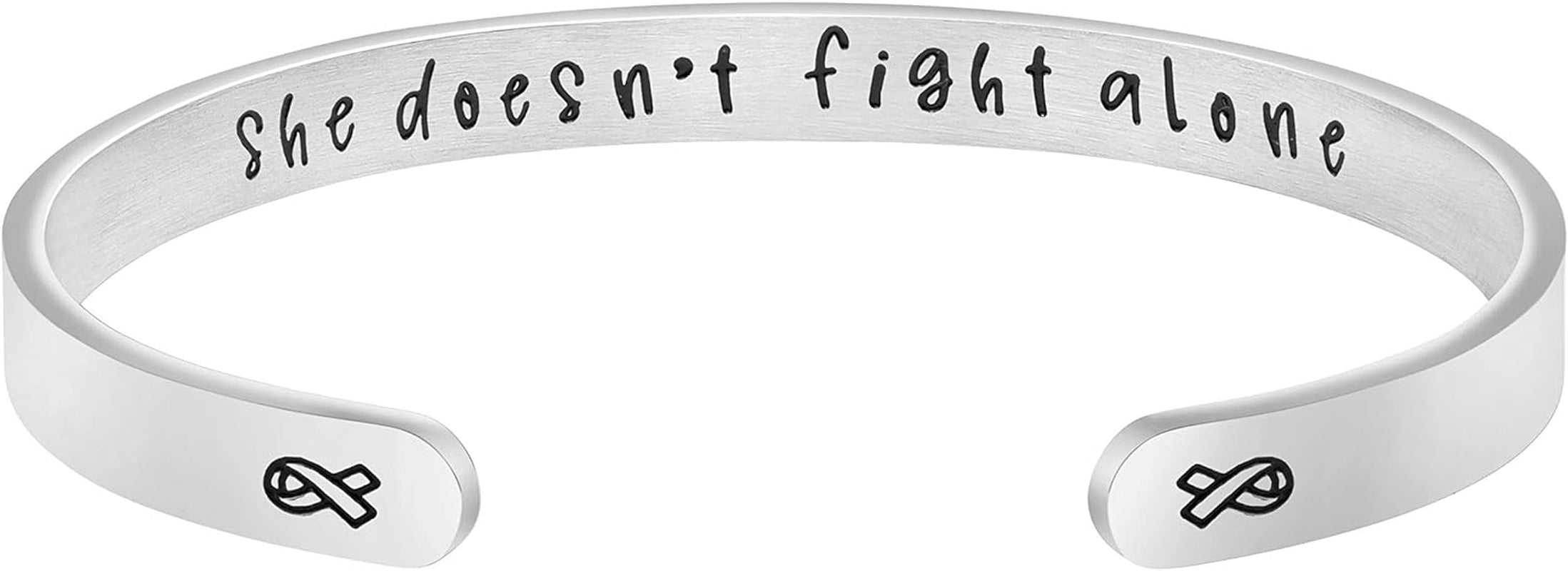 Inspirational Bracelets for Women Inspirational Cuff Bangle for Her with Engraved Message Christmas Birthday Gifts for Her