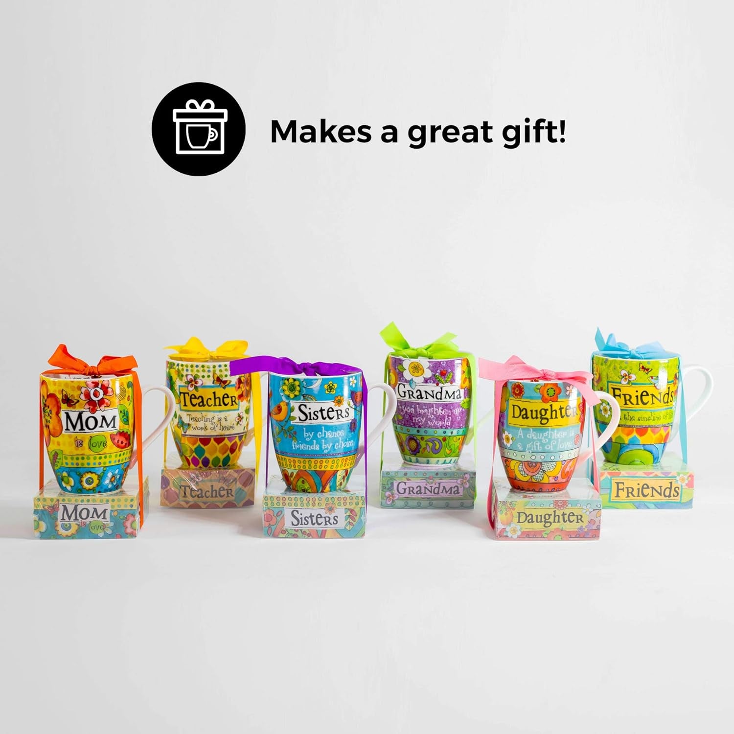 Ceramic Mug Mug & Note Stack, One Size, Friends