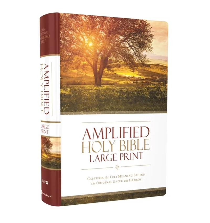 Amplified Bible-Am-Large Print: Captures the Full Meaning behind the Original Greek and Hebrew, (Hardcover)