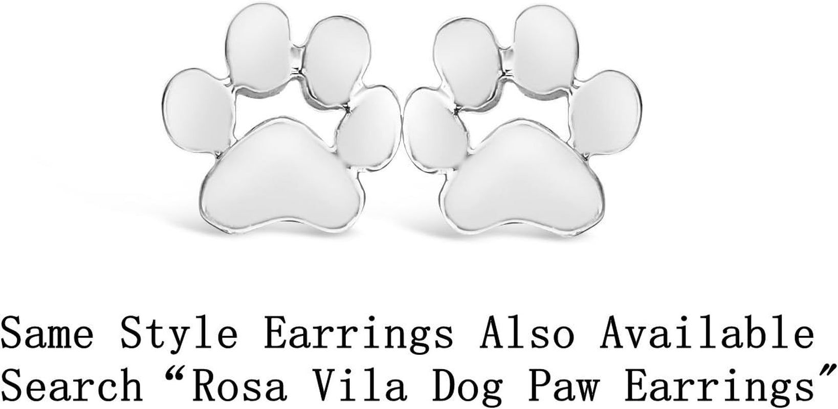 Paw Print Necklace, Thoughtful Dog Jewelry for Women, Unique Dog Paw Pendant Necklace, Perfect Present for Birthday, Christmas, Special Occasions, Gift Ready