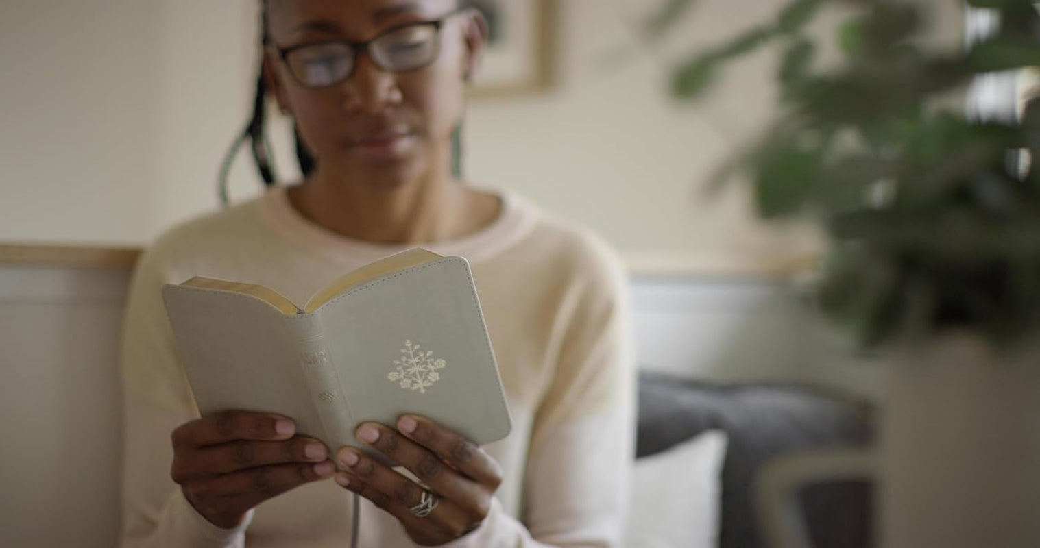 ESV Compact Bible Trutone Stone Design - Portable Christian Scripture