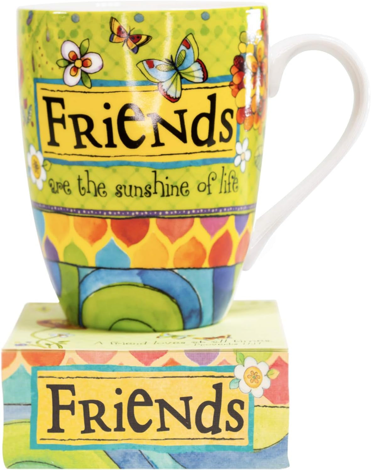 Ceramic Mug Mug & Note Stack, One Size, Friends