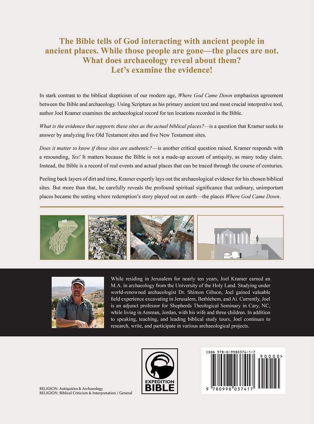 Where God Came down Archaeological Evidence Supporting the Bible (Hardcover) NEW