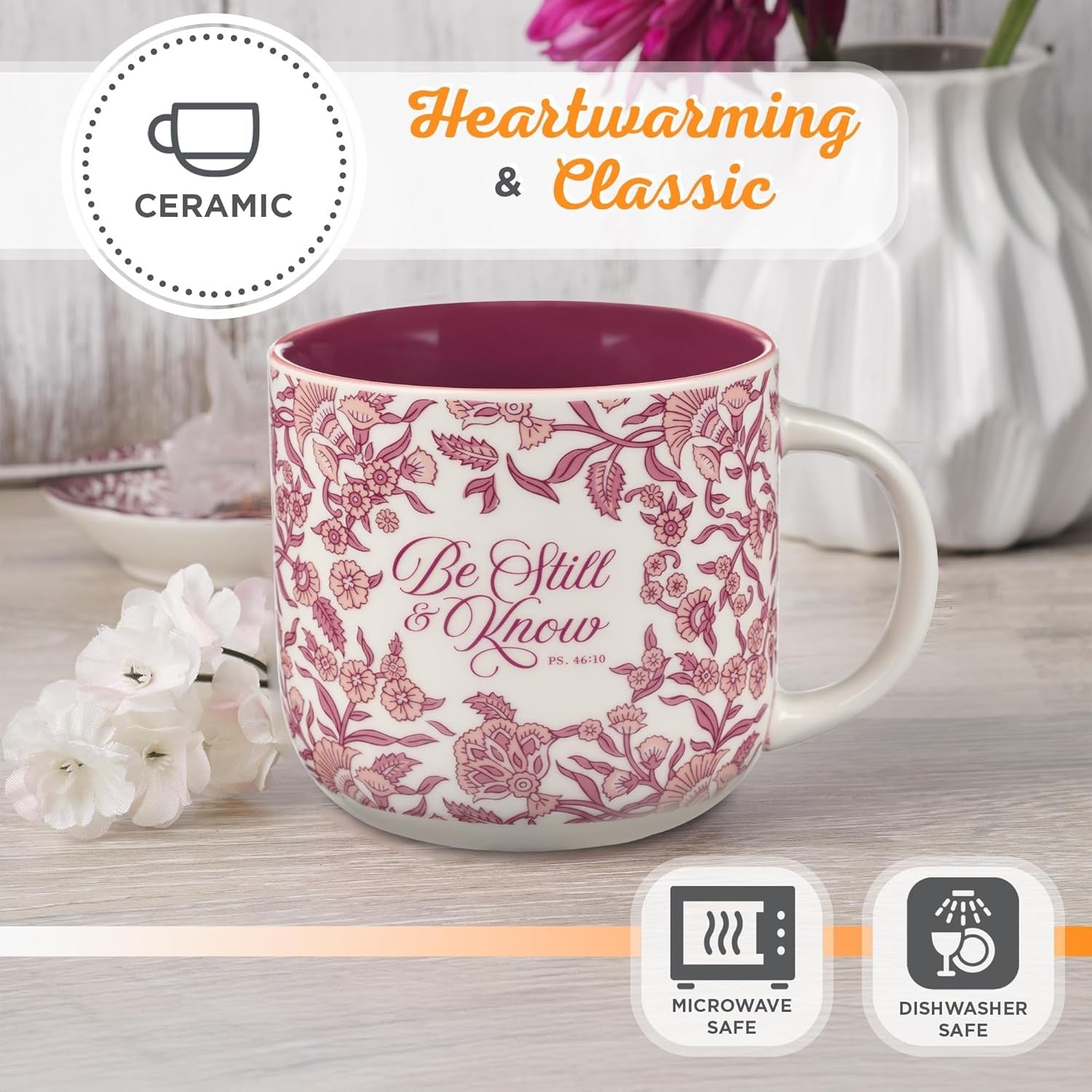 Christian Art Gifts Large Ceramic Microwave/Dish