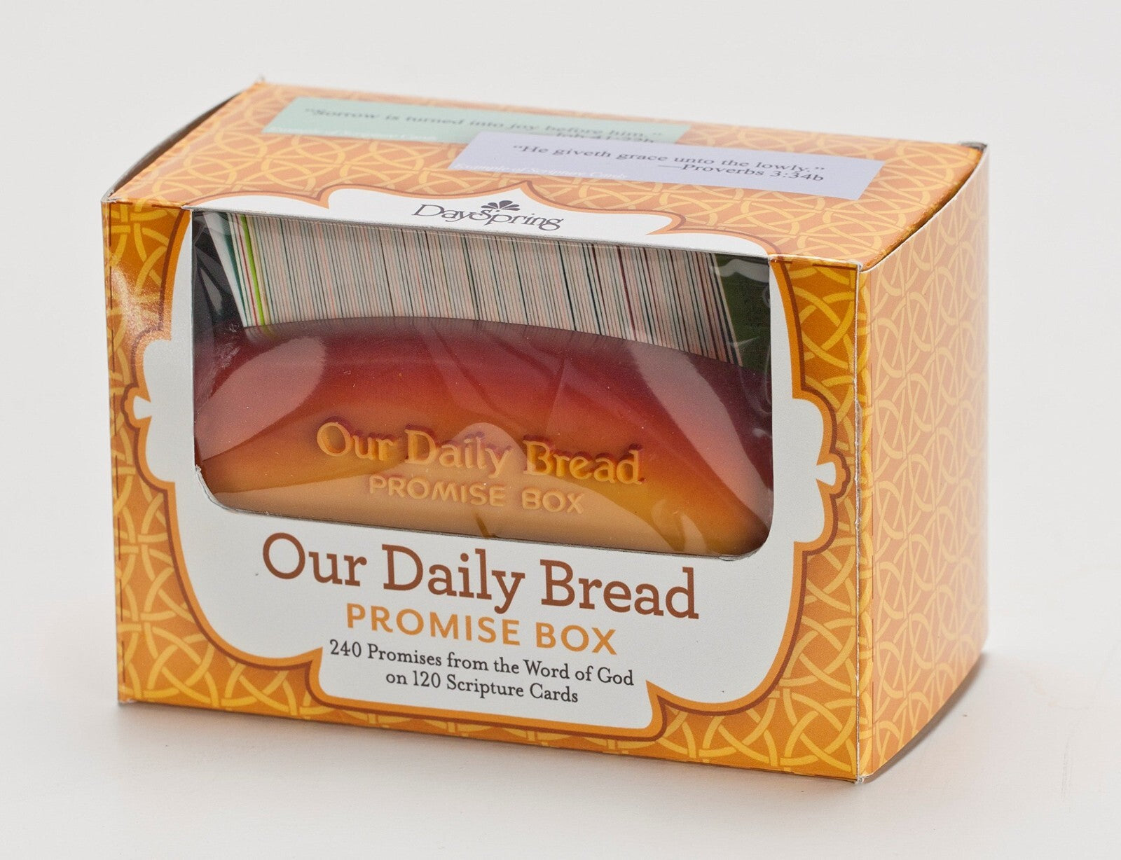 Dayspring Our Our Daily Bread Promise Box with Scripture Cards, 4 1/4" X 2 1/4"