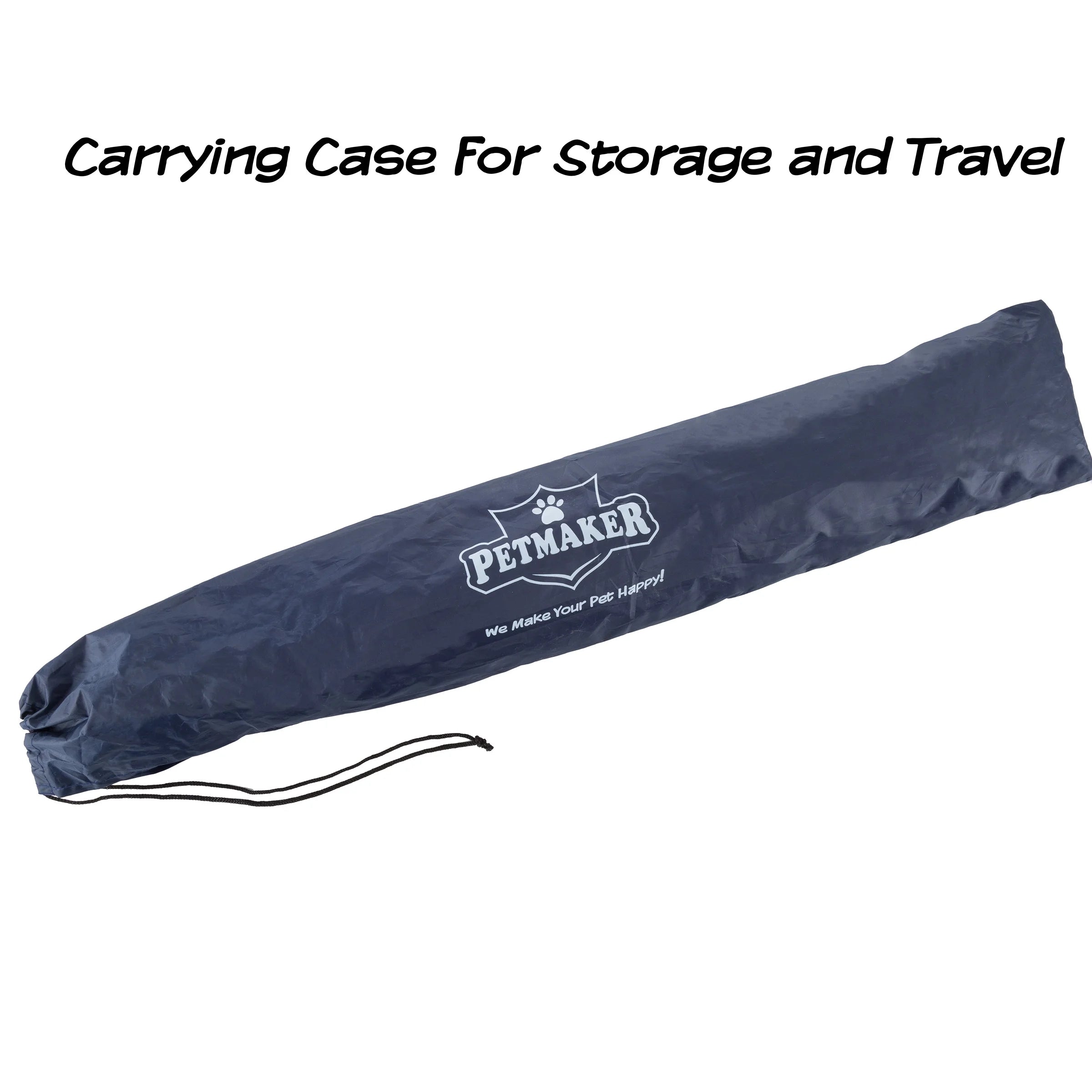 30X24 Portable Elevated Pet Bed with Non-Slip Feet - Dog Bed for Pets up to 50Lbs (Blue)