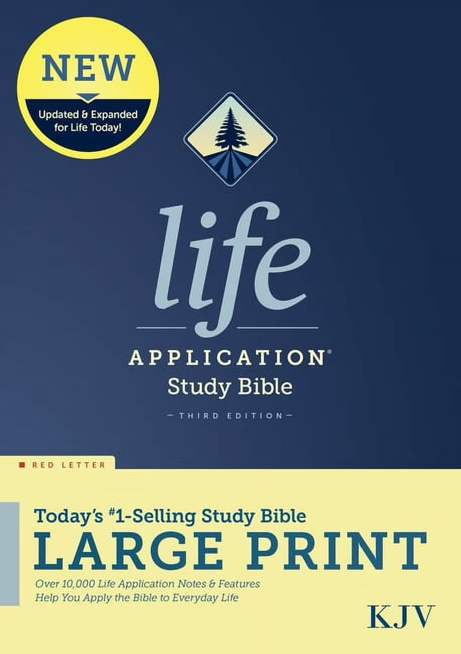 KJV Life Application Study Bible, Third Edition, Large Print (Hardcover, Red Letter), (Hardcover)