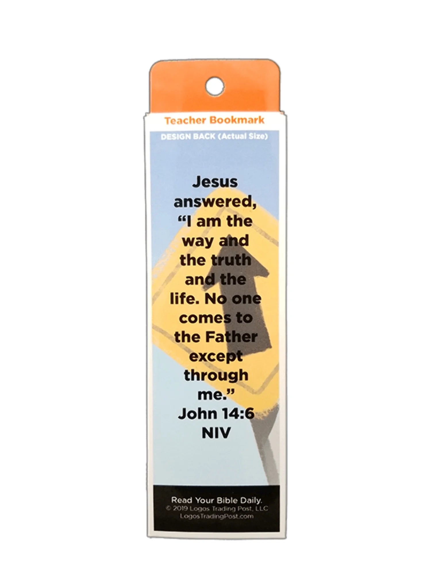 Children'S Christian Bookmark, Jesus Is the Way, John 14:6 - Pack of 25 - Christian Bookmarks