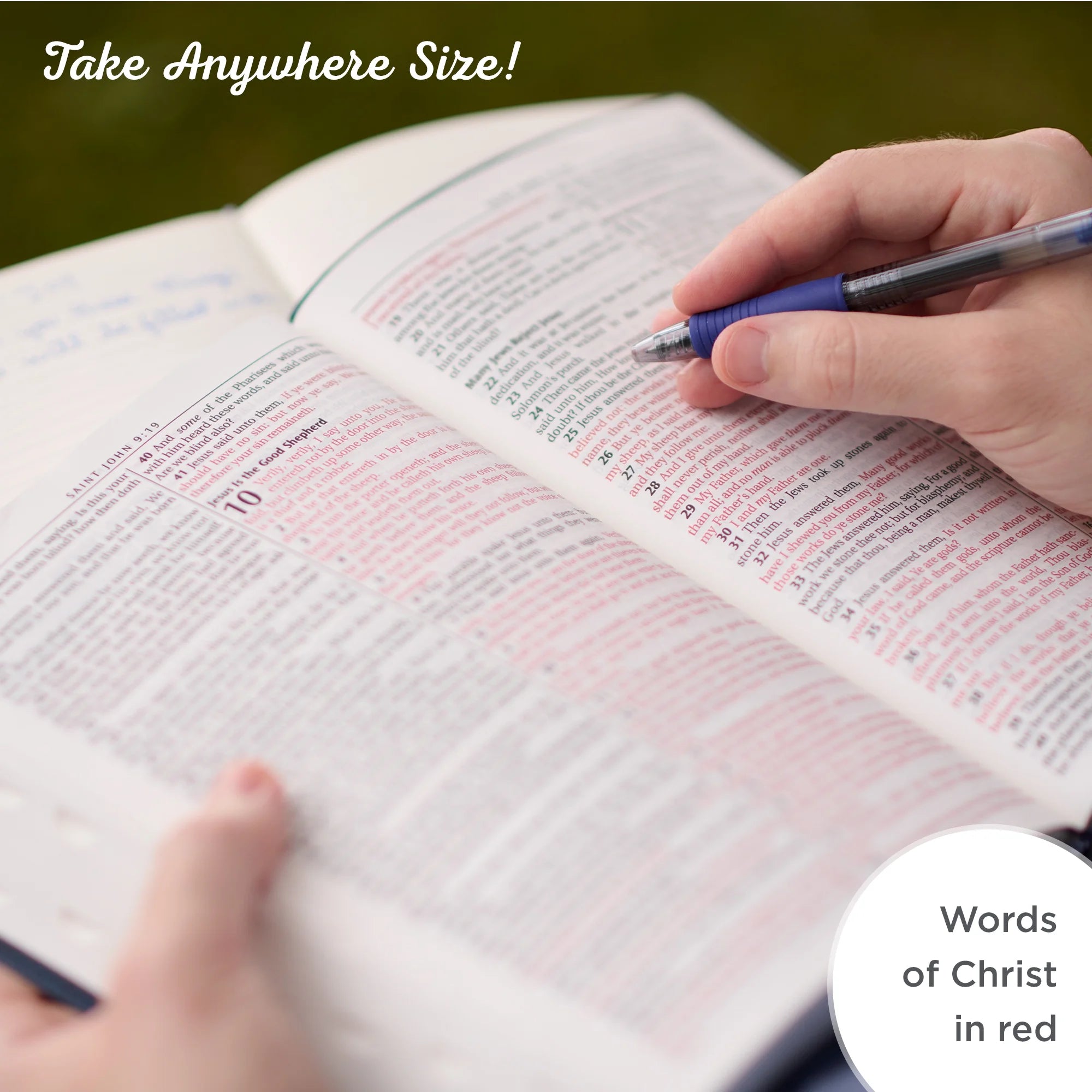 KJV Large Print Thumb Index Edition: Brown (Large Print) (Hardcover)