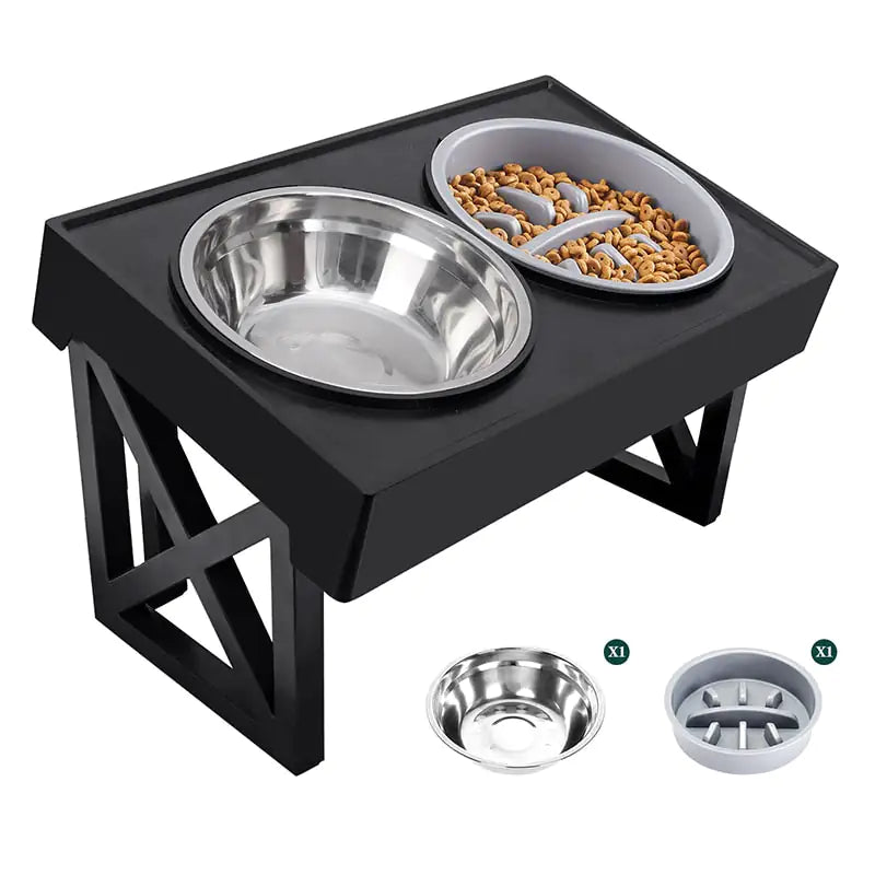 Mess-Free Dog Bowl More Comfortable and Convenient Dining