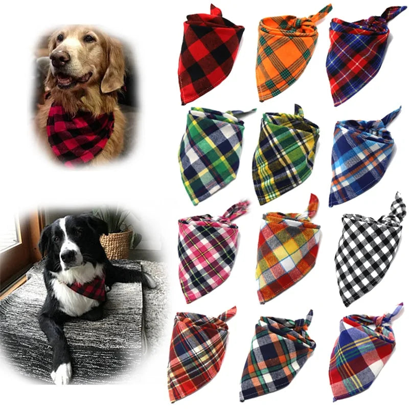 Dog Scarf Variety, Adorable and Cozy in Many Colors and Patterns