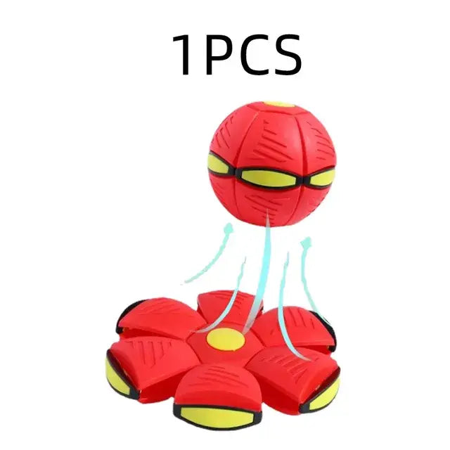 Burn Up Some of The Energy with a Flying UFO Dog Toy