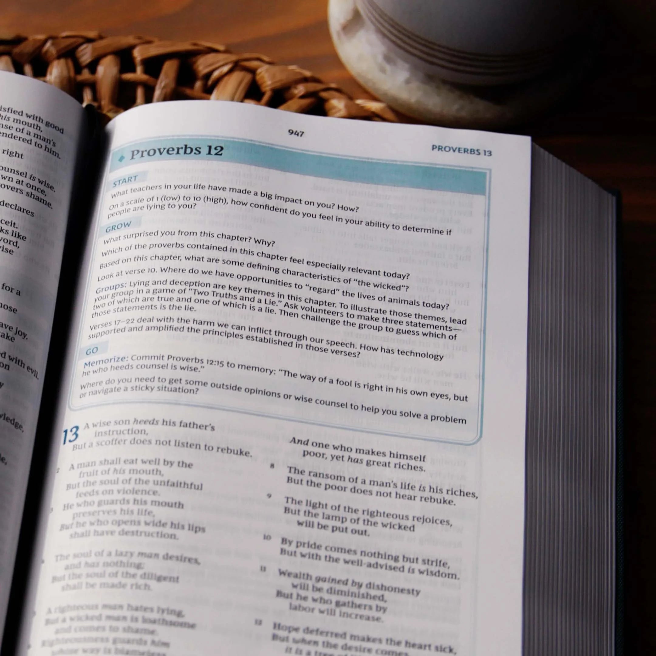 Nkjv, the Bible Study Bible, Leathersoft, Brown, Comfort Print: a Study Guide for Every Chapter of the Bible, (Hardcover)