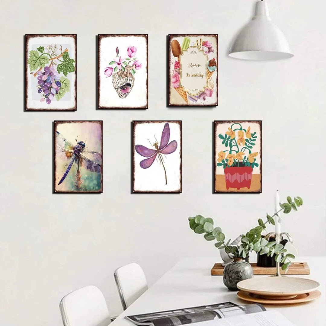 8X12 Inch Love Is Patient Love Is Kind Love Never Fails, 1 Corinthians 13 4-8 Metal Tin Sign Bible Verses Wall Decor Scripture Wall Art Kitchen Rectangular Pictures Wall Plaque