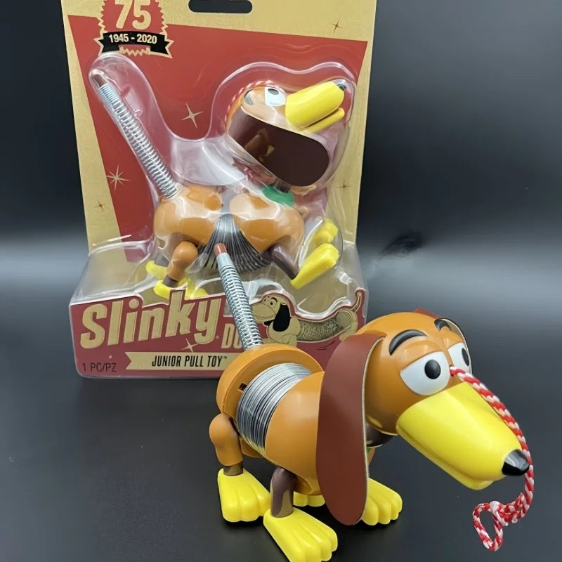 A New and Real Toy Story Animation  Sound Slinky Dog Toy  Dachshund  Buzz Lightyear  Woody.