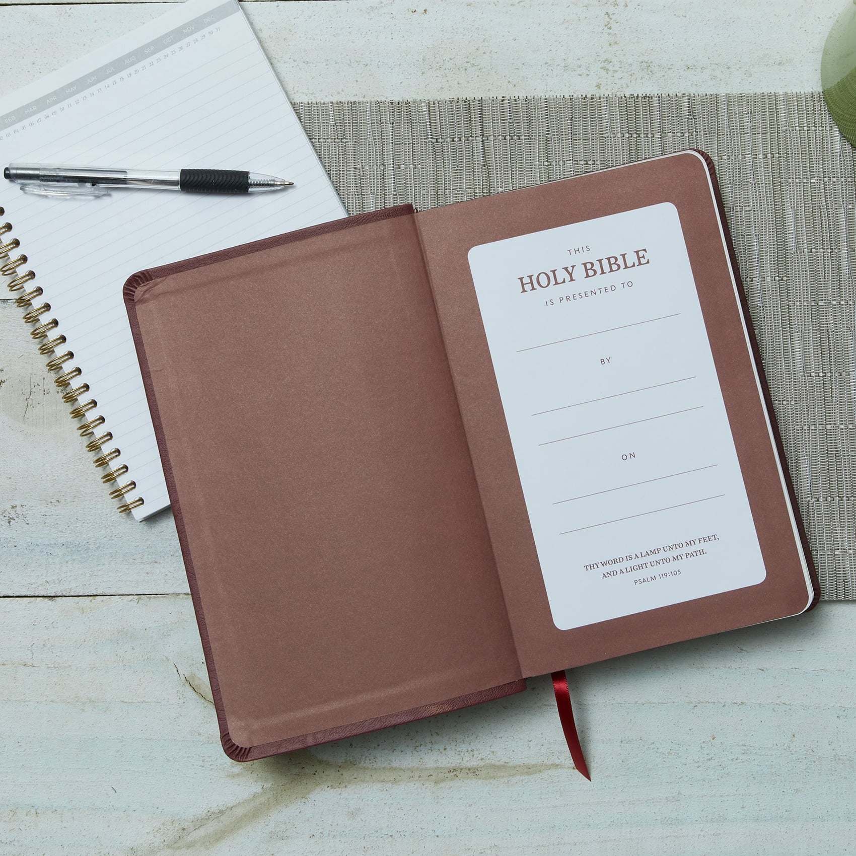 KJV, Deluxe Gift Bible, Imitation Leather, Black, Red Letter Edition (Hardcover)