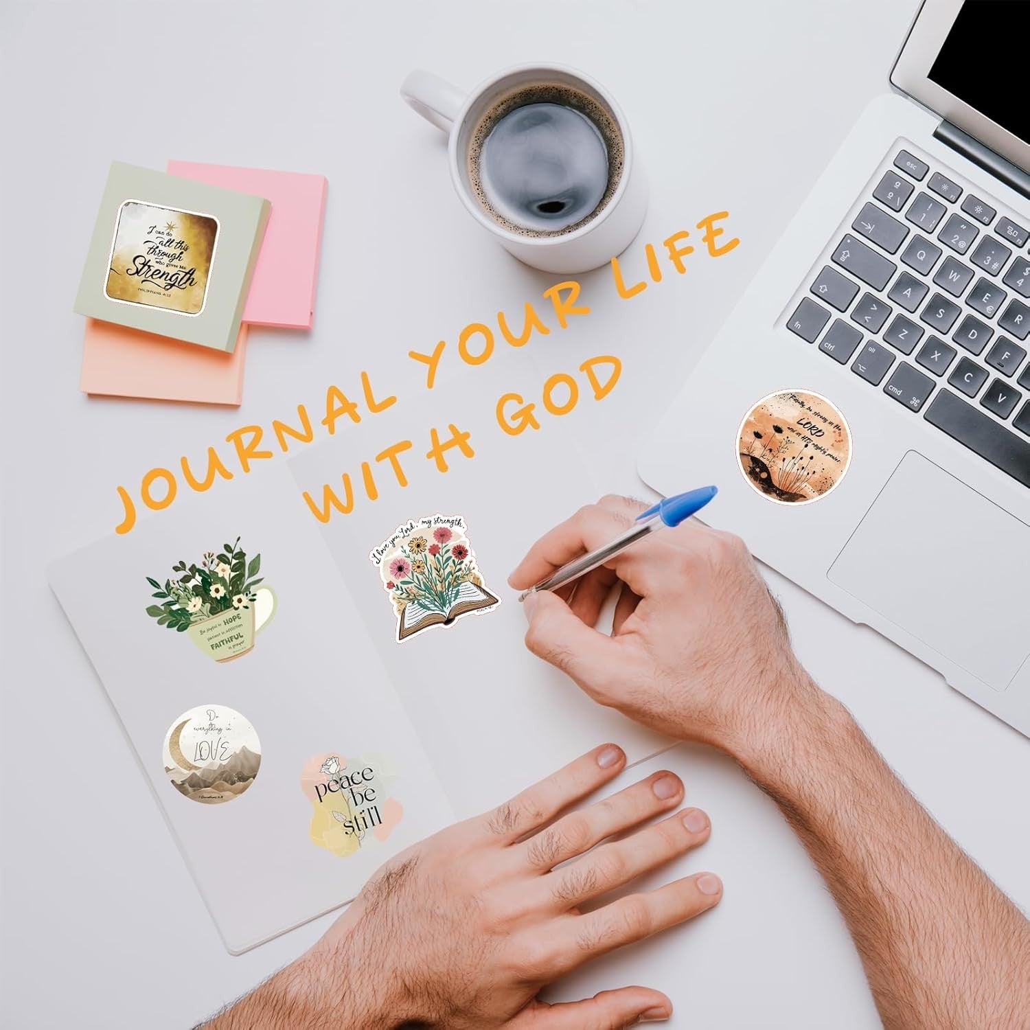 50Pcs Bible Verse Stickers, Inspirational Jesus Sticker, Christian