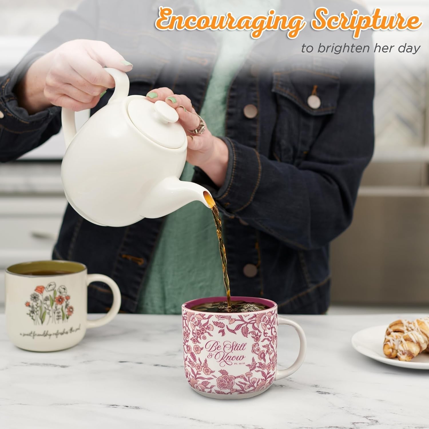 Christian Art Gifts Large Ceramic Microwave/Dish